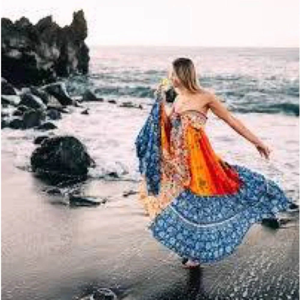 Free People Golden Dreams Strapless Maxi Dress Size Small - Picture 3 of 9